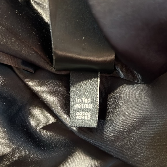 Ted Baker NWOT Size 1 “Jamie” Black Fit & Flare Sleeveless Mini Dress (0471) - Picture 14 of 14